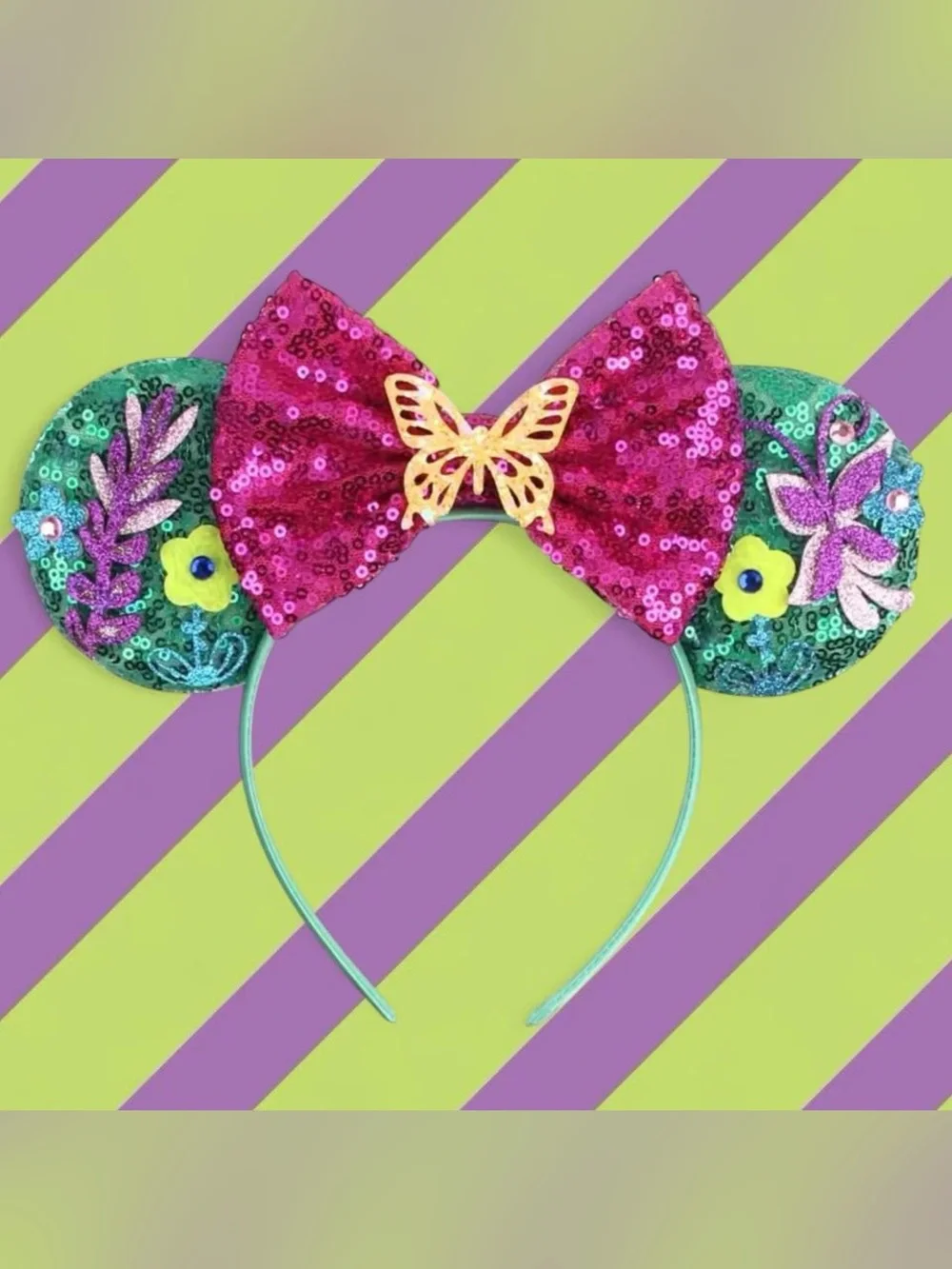 Disney Sequin Encanto Butterfly Ear Headband